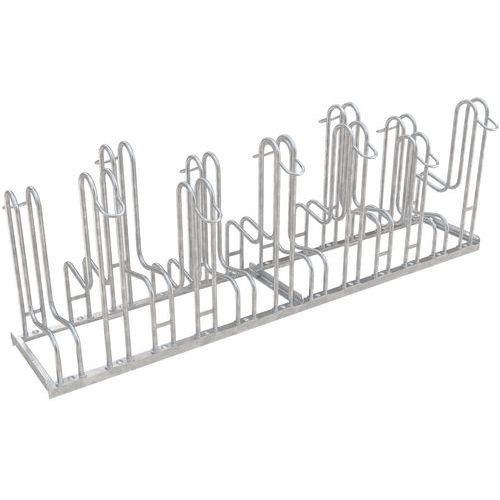 Portabiciclette 4162 galvanizzato - 12 posti di fronte,