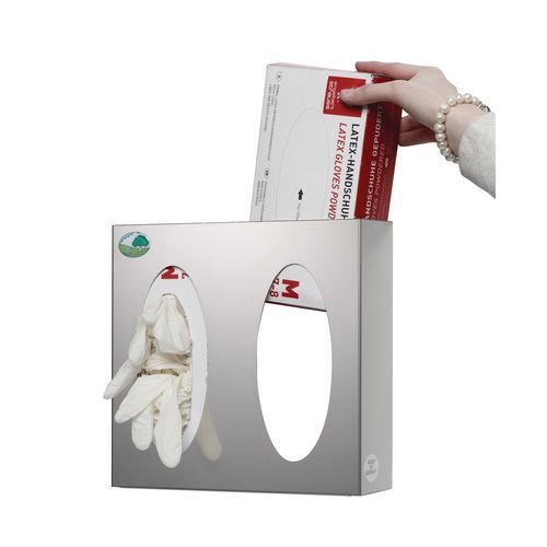 Supporto per Scatola di Fazzoletti, Scatola per Dispenser di Fazzoletti per il Viso, Finitura Liscia Elettrolitica, Bocca Larga, Stabile per la Scuola (Argento galvanico
