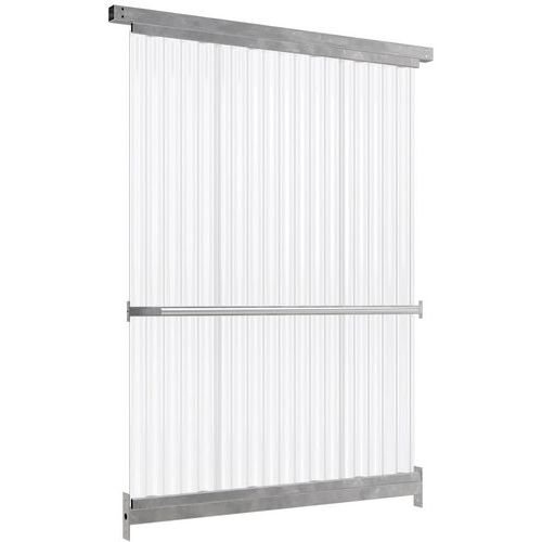 Protezioni laterali in policarbonato - galvanizzate - Jena,