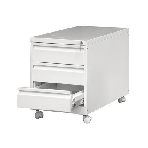 Cassettiera mobile Basic - 63,5x40x62 cm - 3 cassetti,