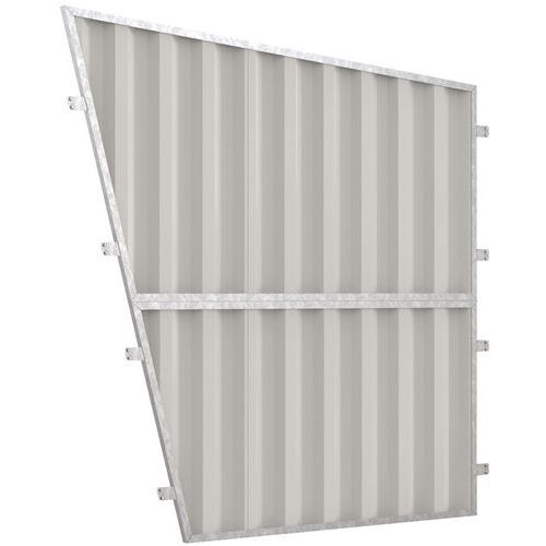 Protezioni laterali in lamiera trapezoidale S17 + S19,