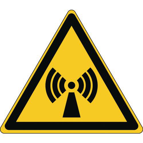 Cartello Tensione elettrica rigido 20 x 17,3 cm,