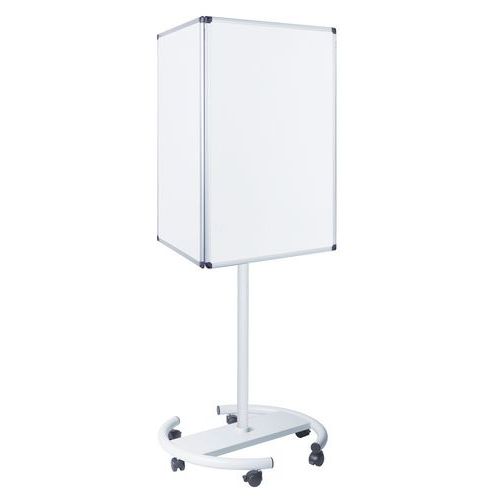 Pannello informativo mobile 4 pannelli acciaio magnetico A1,