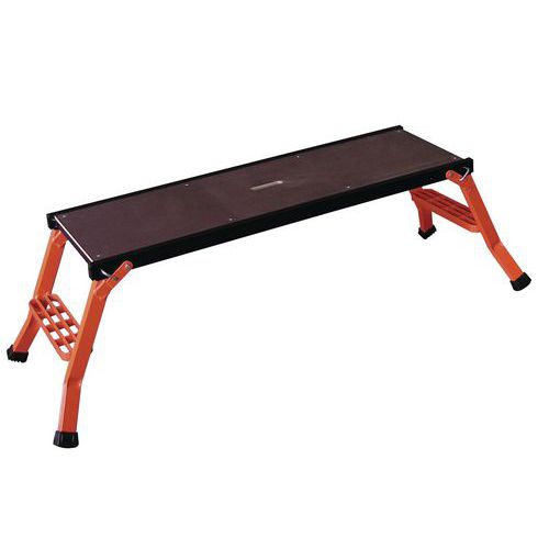 Piattaforma di lavoro in alluminio 825 x 420,