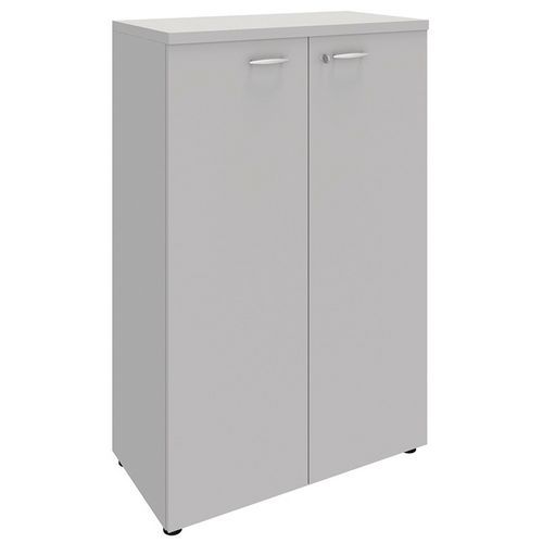 Armadio con 2 ante a battente - Open - Alluminio - 1380x900x280 mm,