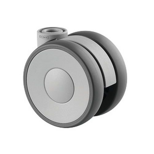 Rotella girevole carico 90 kg, diametro 65,