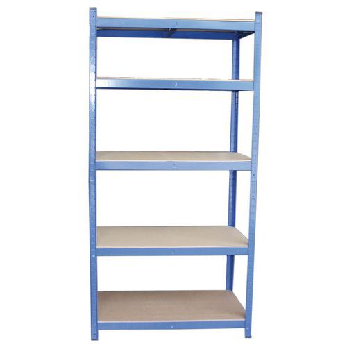 Scaffalatura Budget 2 - 1720x900x300 mm finit. epossidica,