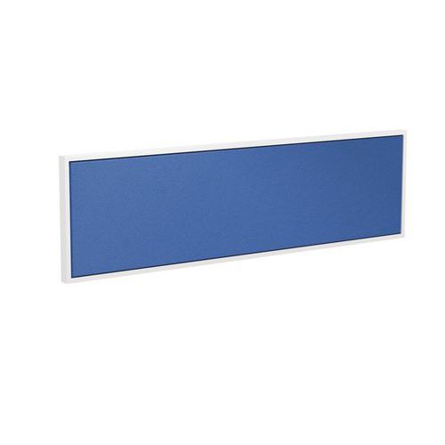 Schermo frontale Isola Tessuto acustico Blu H45 cm L160 cm,