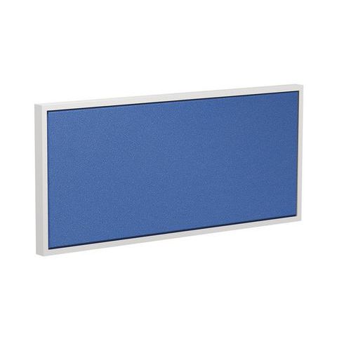 Schermo frontale Isola Tessuto acustico Blu H45 cm L100 cm,