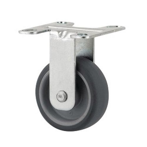 Rotella fissa carico 40 kg, con piastra,