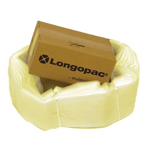 sacchetto 160-230 lt maxi transparent giallo 100m,