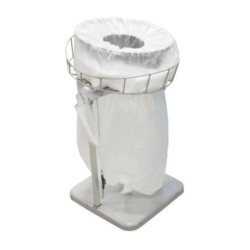 pattumiera base 1055x570mm diam. 420mm alluminio,