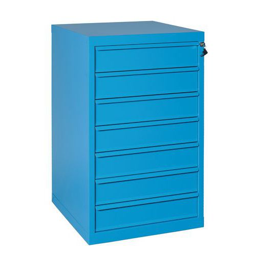 Cassettiera 600x620x1000mm 7 cassetti,