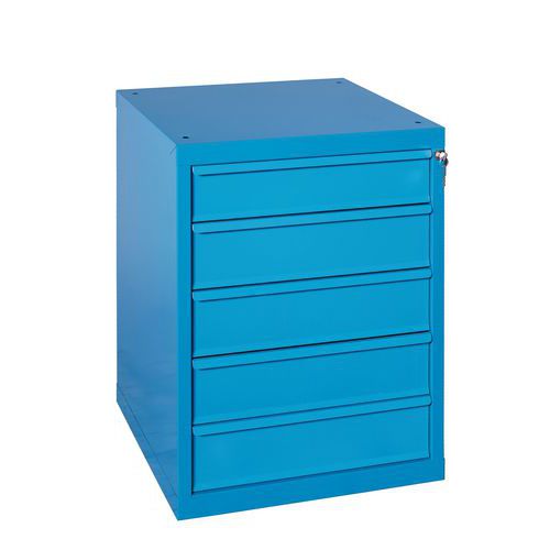 Cassettiera 600x620x830mm 5 cassetti,