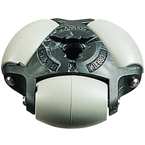Mezzi rulli omnidirezionali Diametro 80 mm poliammide,