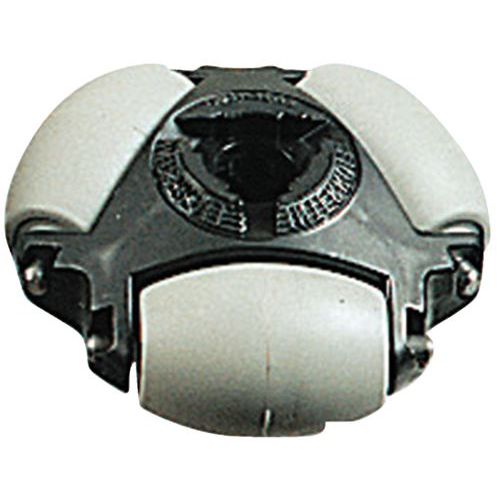 Mezzi rulli omnidirezionali Diametro 48 mm poliammide,