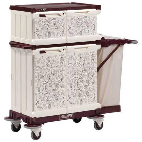 Carrello Per Hotel Magic Art A nthea Per Sacco Spazzatura,
