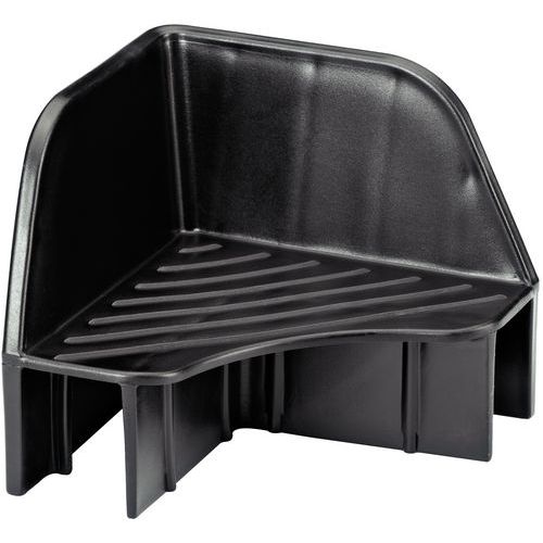 Angoli Per Accatastamento Plastica Nero,