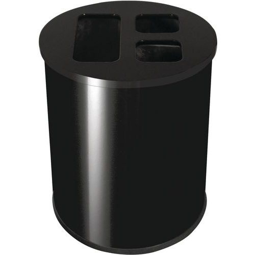 Pattumiera per raccolta differenziata 40 L nera,