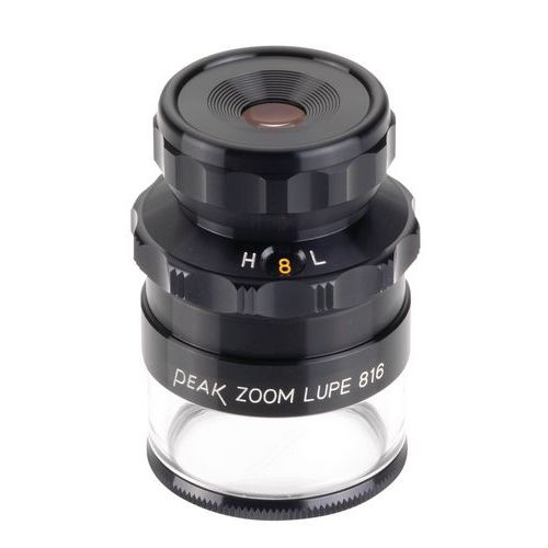 Microscopio di precisione zoom Peak ingrandimento da 8x a 16x,
