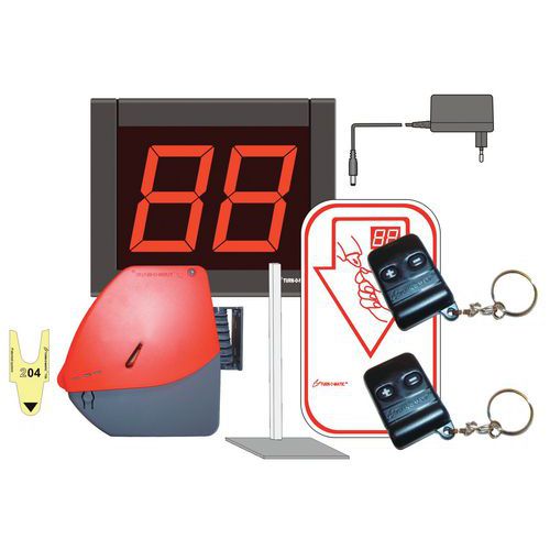 Appareil distributeur tickets,