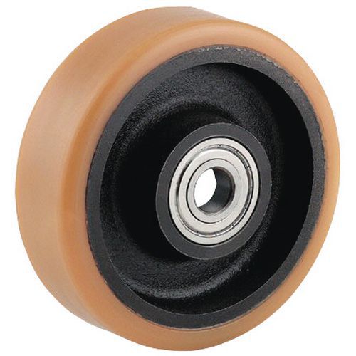 Rotella per carico pesante Portata: 450 kg l tot.:50 mm,