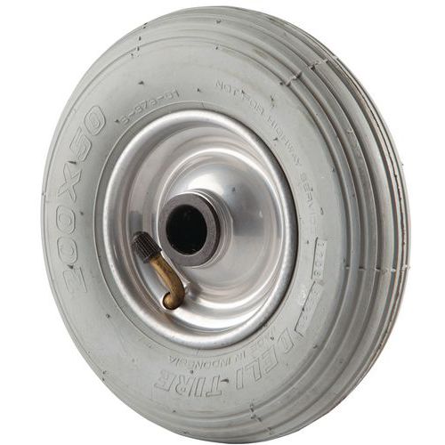 Rotelle con battistrada pneumatico Portata:75 kg l tot.:50 mm,