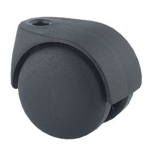 Rotella A Doppio Rullo D M10 X15 Poliprop nero,