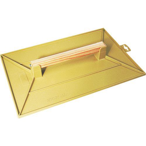 Frattazzo Abs 27 X 18 Rettangolare giallo,