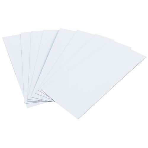 Etichetta Magneticabianca larghezza 210mm altezza 90mm,