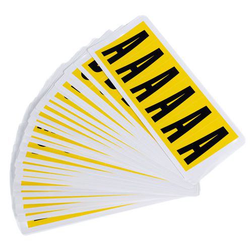 Scatola di lettere dalla A alla Z da 90x38 mm - Manutan,