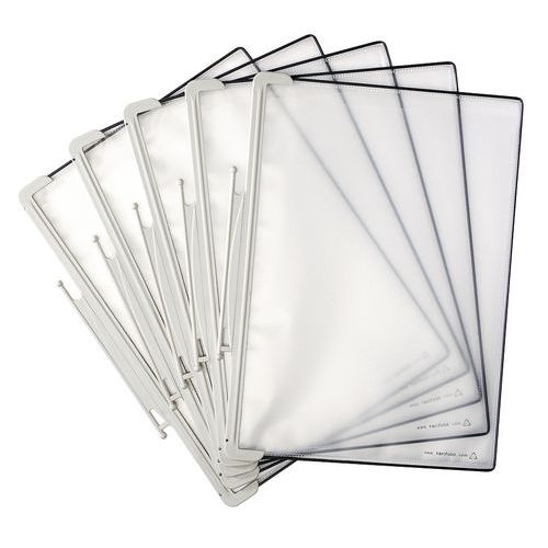 Cartellina Di Presentazione Ta N.buste:5 Colore:Grigio,