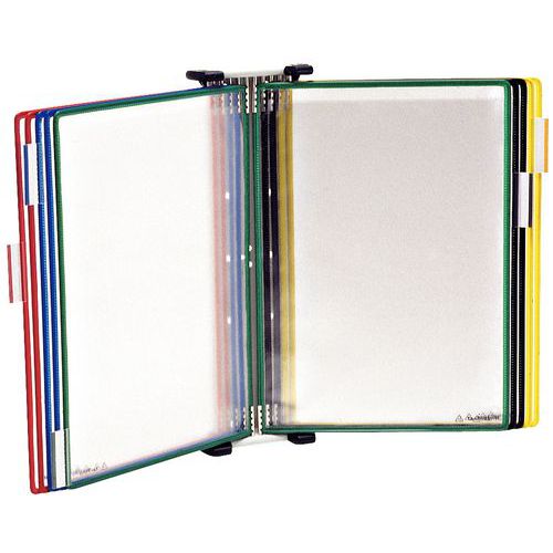 Supporto Murale A4 Elemento su ccess. 10 carte lline assorti,