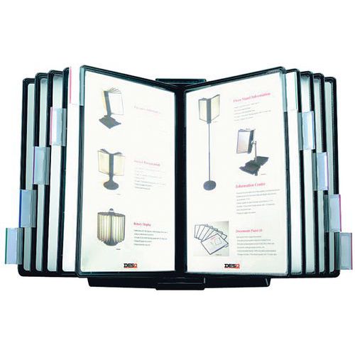 Leggio Da Scrivania Desq colore: Nero :,