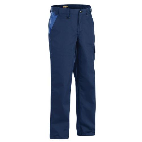 Pantaloni Industria  Blu marino/Blu fiordaliso,