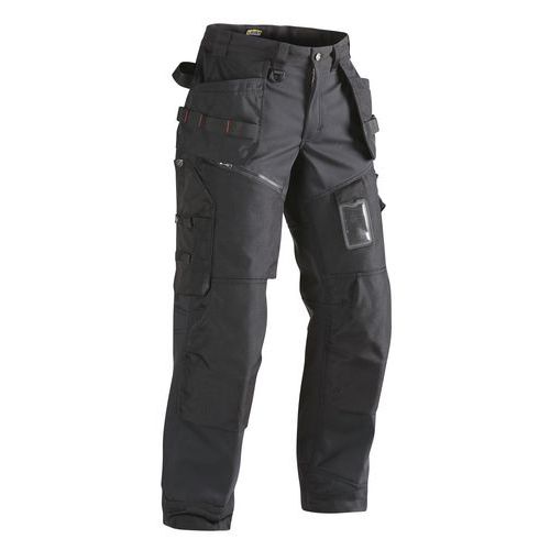 Pantaloni softshell X1500 Nero 48,