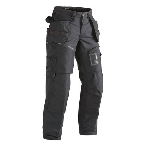 Pantaloni softshell X1500 Nero 44L,