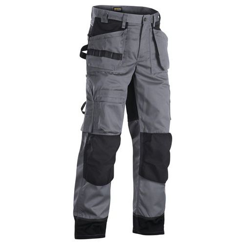 Pantaloni con tasche flottanti Grigio/Nero,