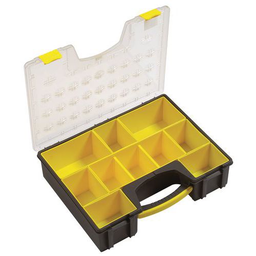 Valigetta Stanley, Colore: Giallo/Nero, N.Vasche: 8,