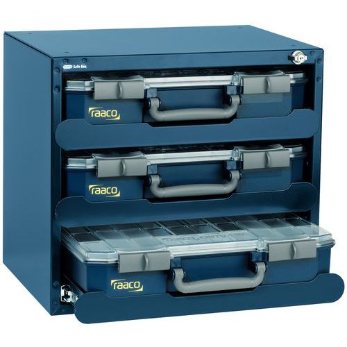 Cassa Safe Box Con 3 Valigette Con Scomparti ets,