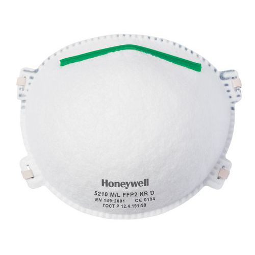 Mascherina monouso 5210 M/L P2 NR D - Honeywell,