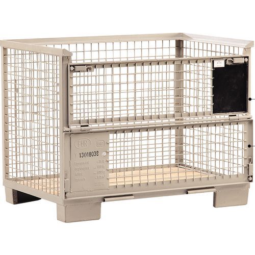 Cassa-pallet Euro. Da 1 a 29 Dim.: 1200x800x800 mm Utile,