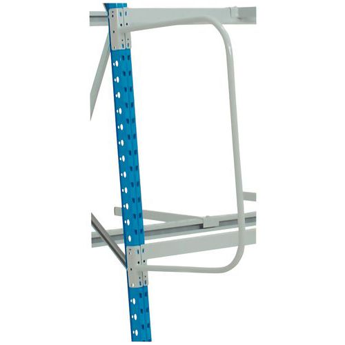 Separazione ad arco verticale estremità sx H750xP500 mm,