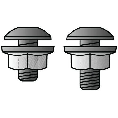 Set Di Fissaggio Quick-Fix Plu Colore:Zincato :,