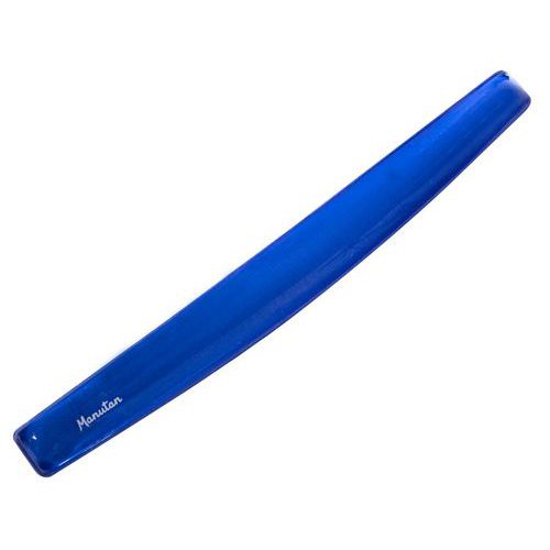 Poggia-polsi per tastiera - Gel blu,