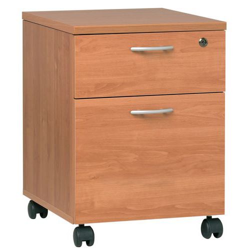 Cassettiera mobile Solo 2 cassetti ontano,