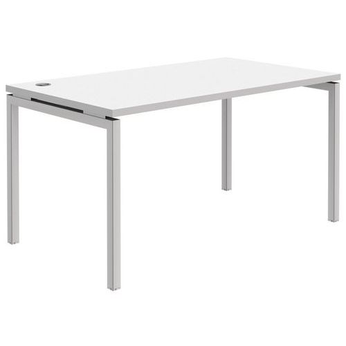 Scrivania Open Bianco/Bianco M.Profil:Abs L Tot:140,