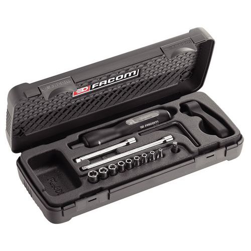 Composiz Cacciaviti Dinamomet Con Manicotti 1/4,