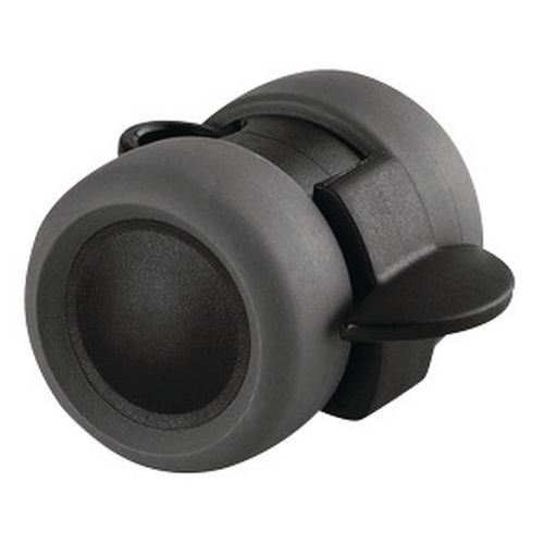 Rotella girevole con freno, portata 40 kg, diametro 40 mm,