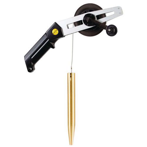 Indicatore per liquidi 20 m nastro in acciaio laccato,